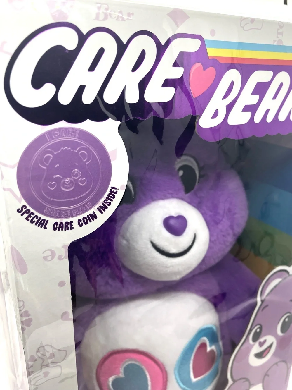 SHARE BEAR - Care Bear Plush Doll / Stuffy, 2020 Walmart Exclusive